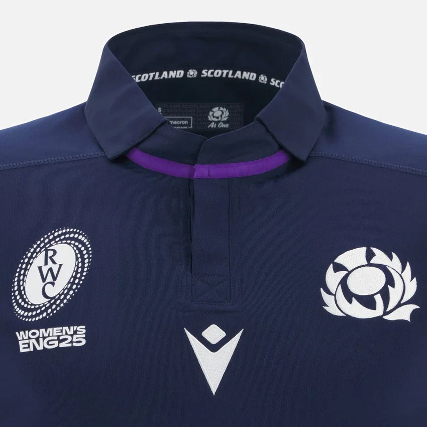 Scottish Rugby 2025/26 Home WRWC Womens Fit Replica Shirt Scottish Rugby 2025/26 Home WRWC Womens Fit Replica Shirt