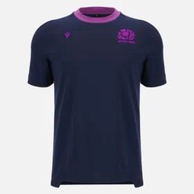 Scottish Rugby 2025/26 Navy Cotton Tee Scottish Rugby 2025/26 Navy Cotton Tee