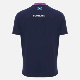 Scottish Rugby 2025/26 Navy Cotton Tee Scottish Rugby 2025/26 Navy Cotton Tee