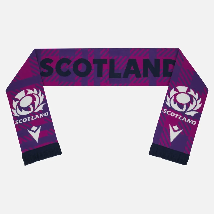 Scottish Rugby 2025/26 Purple Scarf Scottish Rugby 2025/26 Purple Scarf