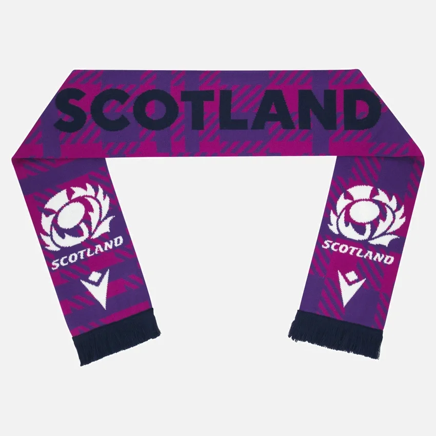 Scottish Rugby 2025/26 Purple Scarf Scottish Rugby 2025/26 Purple Scarf