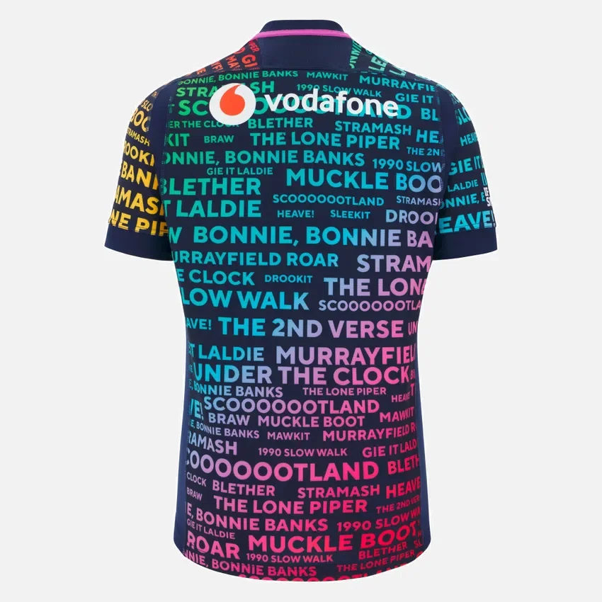 Scottish Rugby 2025/26 Words Training Jersey Scottish Rugby 2025/26 Words Training Jersey