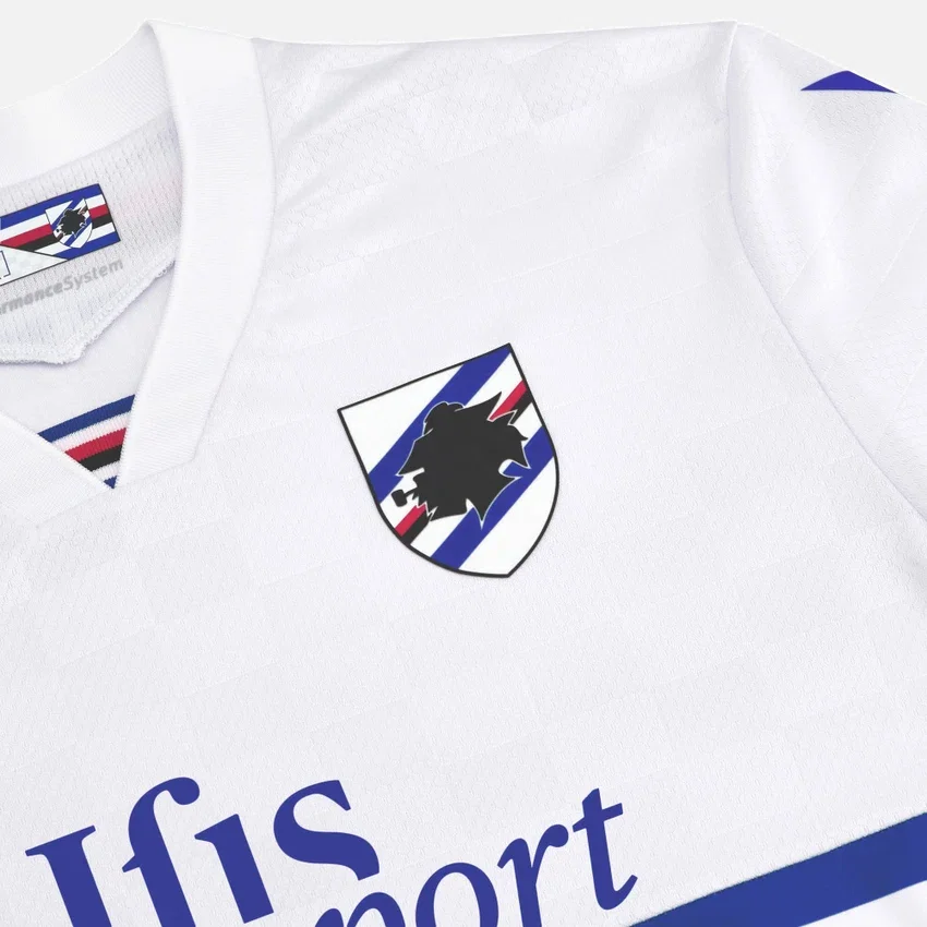 U.C. Sampdoria 2025/26 Junior Away Match Jersey U.C. Sampdoria 2025/26 Junior Away Match Jersey
