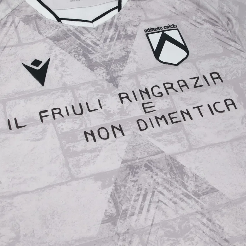 Udinese Calcio 2025/26 50th anniversary earthquake commemorative match jersey Udinese Calcio 2025/26 50th anniversary earthquake commemorative match jersey