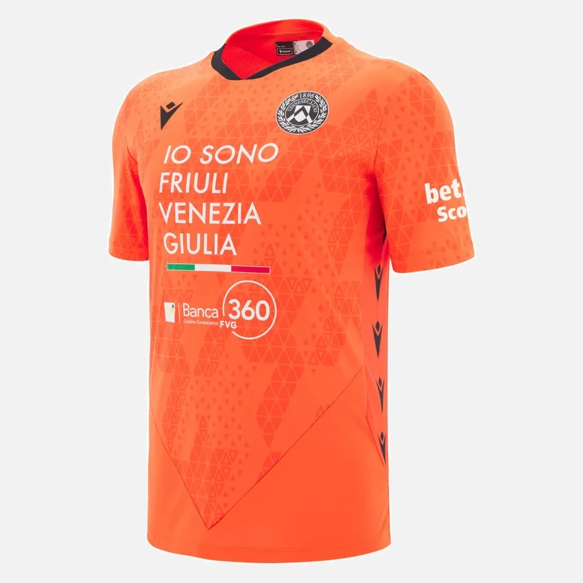 Udinese Calcio 2025/26 Adults’ Goalkeeper’s Third Match Jersey Udinese Calcio 2025/26 Adults’ Goalkeeper’s Third Match Jersey