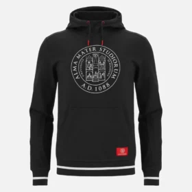 Unibo Collection Black Brushed Hoodie Senior