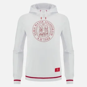 Unibo Collection Brushed White Hoodie Senior