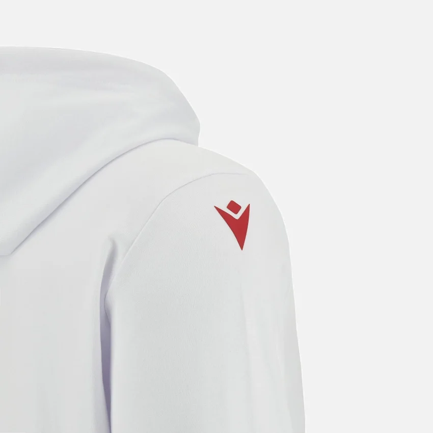 Unibo Collection Brushed White Hoodie Senior Unibo Collection Brushed White Hoodie Senior