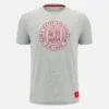 Unibo Collection Grey Melange Adults’ Cotton T-Shirt Unibo Collection Grey Melange Adults’ Cotton T-Shirt