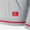 Unibo Collection Grey Melange Brushed Hoodie Senior Unibo Collection Grey Melange Brushed Hoodie Senior