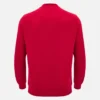 Unibo Collection Red Unbrushed Crewneck Sweatshirt Senior