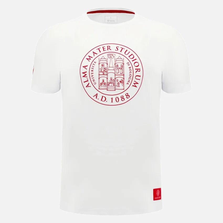 Unibo Collection White Adult Cotton T-Shirt Unibo Collection White Adult Cotton T-Shirt