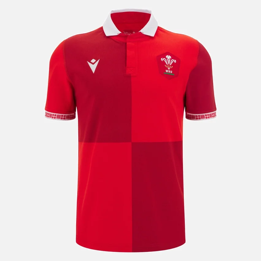 Welsh Rugby 2025/26 Home Cotton Shirt Welsh Rugby 2025/26 Home Cotton Shirt