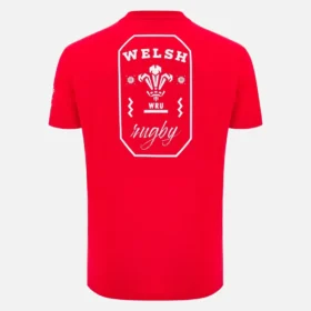 Welsh Rugby 2025/26 Red Fan Tee
