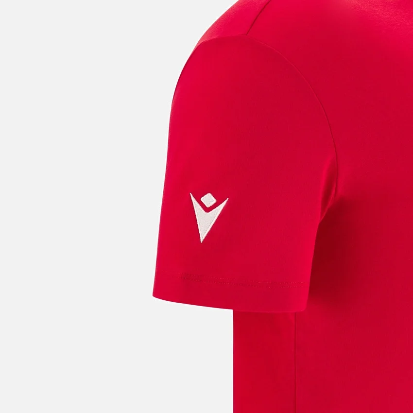 Welsh Rugby 2025/26 Red Fan Tee Welsh Rugby 2025/26 Red Fan Tee