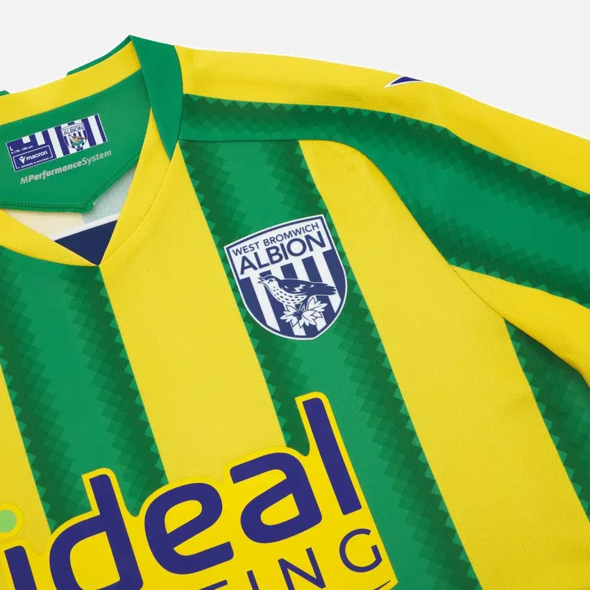 West Bromwich Albion F.C 2025/26 Adults’ Away Match Jersey West Bromwich Albion F.C 2025/26 Adults’ Away Match Jersey