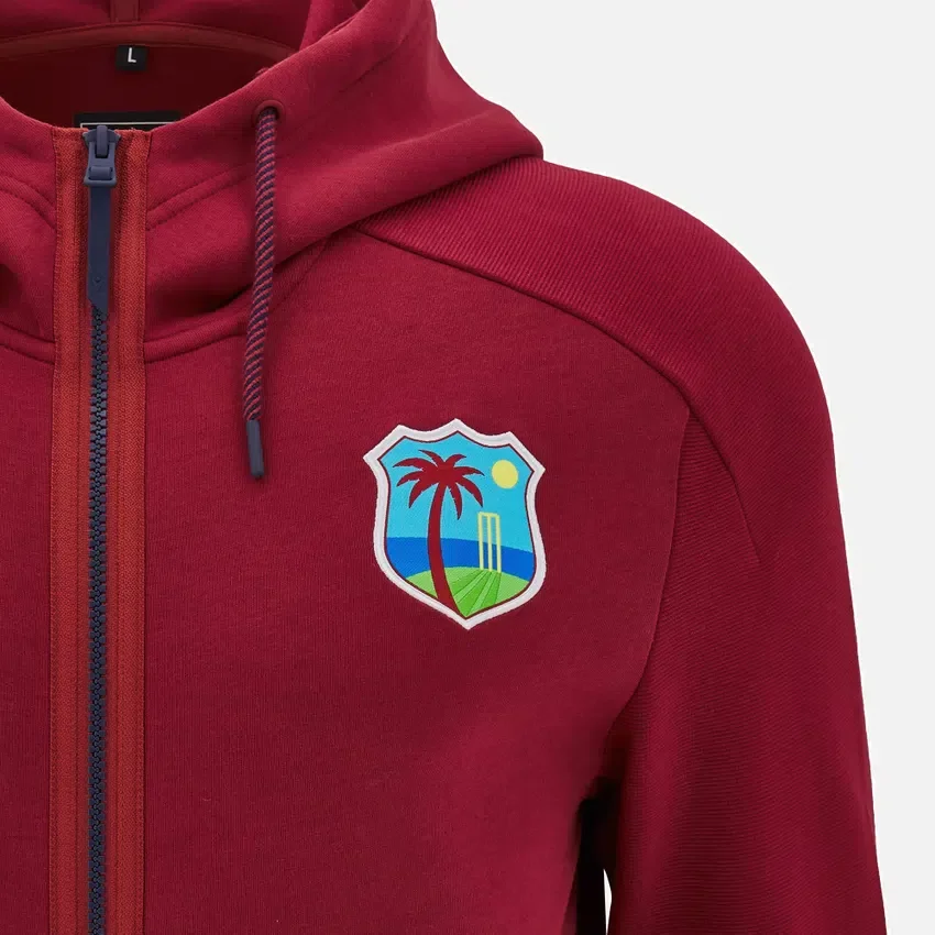 West Indies Cricket 2025/26 Adults’ Full Zip Travel Top West Indies Cricket 2025/26 Adults’ Full Zip Travel Top