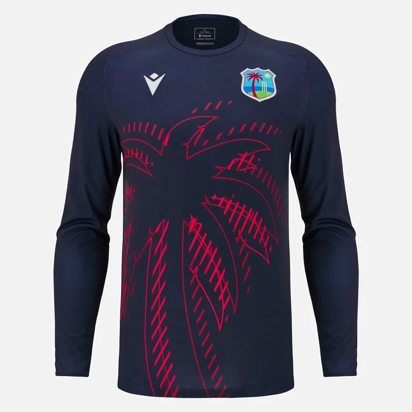 West Indies Cricket 2025/26 Adults’ Long Sleeve Training Shirt West Indies Cricket 2025/26 Adults’ Long Sleeve Training Shirt