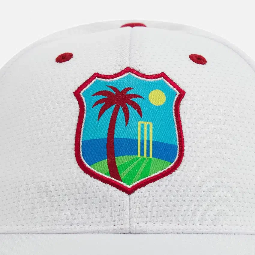 West Indies Cricket 2025/26 White Cap West Indies Cricket 2025/26 White Cap