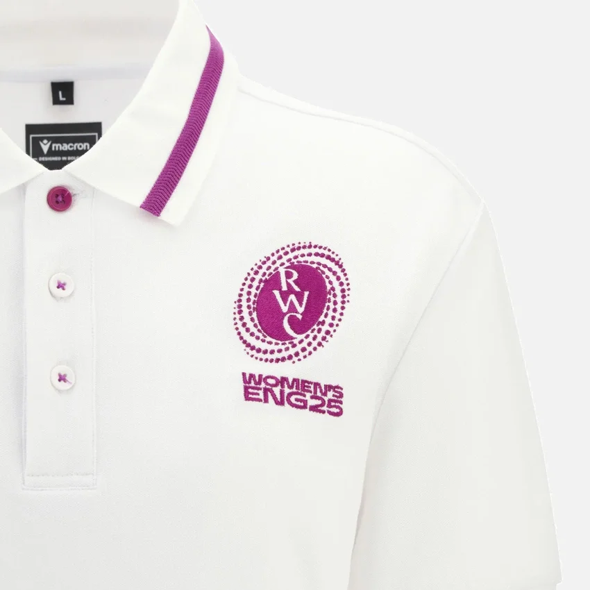 Women’s Rugby World Cup 2025 Athleisure Women’s Polo Shirt Women’s Rugby World Cup 2025 Athleisure Women’s Polo Shirt