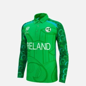 World Cup 2026 Ireland Cricket Team T-20 Junior Long-Sleeve Match Shirt