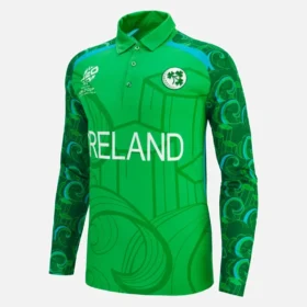 World Cup 2026 Ireland Cricket Team T-20 Long-Sleeve Match Shirt
