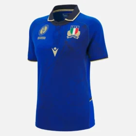 WRWC 2025 Italia Rugby Home Womens Slim Shirt