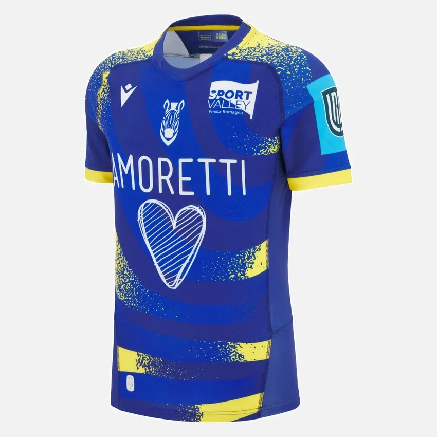 Zebre Parma 2025/26 Adults’ Home Authentic Shirt Zebre Parma 2025/26 Adults’ Home Authentic Shirt