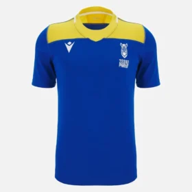 Zebre Parma 2025/26 Adults’ Training Blue Royal/yellow Shirt